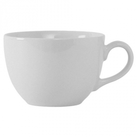 Tuxton - Florence Round Cup, 10 oz Porcelain White, 36 count