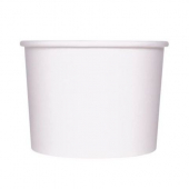Karat - Hot/Cold Paper Food Container, 10 oz White, 1000 count