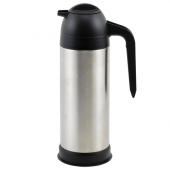 Winco - Coffee/Cream Server, 33 oz Vacuum Insulated Stainless Steel