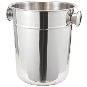 Winco - Wine Bucket, 8 Quart Stainless Steel