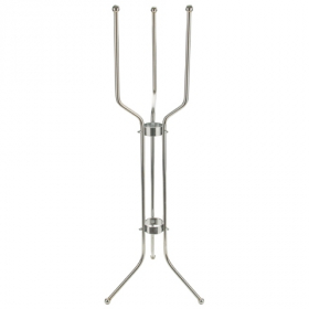 Winco - Wine Bucket Stand Fits 8 Quart Bucket, Stainless Steel