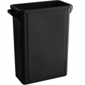 Lavex - Garbage Can, 16 Gallon Slim Black, each