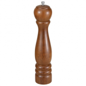 Winco - Pepper Mill, 12&quot; Oak Wood Finish