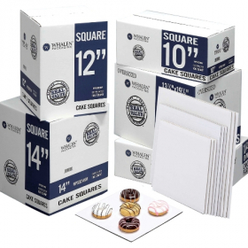 Cake Pad, 12&quot; Square White