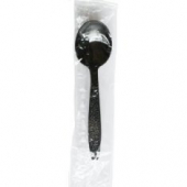 Soup Spoon, Black Heavy Weight Wrapped