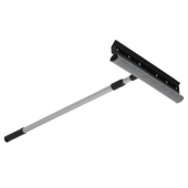 Winco - Window Squeegee, 15&quot; with Telescopic Aluminum Handle