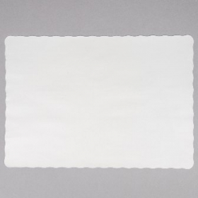 Placemat, White, 10x14