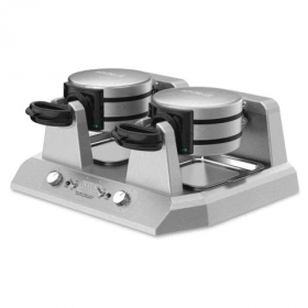 Waring - Belgian Waffle Maker, Quad Side-by-Side with Independent Controls, 208v Commercial