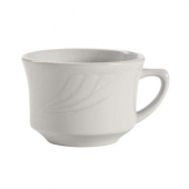 Tuxton - Porcelain White Short Cup Mug, 7 oz White Porcelain, 36 count