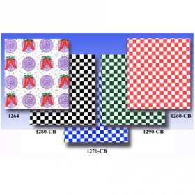 Wax Paper, 12x12 Red Checkered