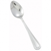 Winco - Dots Teaspoon, 18/0 Heavyweight Stainless Steel, 12 count