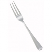 Winco - Lafayette Dinner Fork with 3 Tines, Heavyweight Satin Finish, 18/0 Stainless Steel