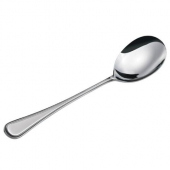 Winco - Shangarila Solid Serving Spoon, Extra Heavyweight Stainless Steel
