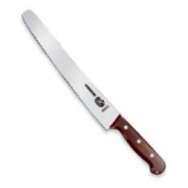 Victorinox Swiss Army - Bread Knife, 10.25&quot; Wavy Edge Blade with Wood Handle, each
