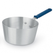 Vollrath - Wear-Ever Sauce Pan, 10 Quart Tapered Natural Finish with Cool Handle