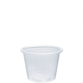 Dart - Conex Complements Portion Cup, 1 oz Clear PP Plastic, 2500 count