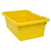 Omcan - Meat Lug Box, 25x16x8.5 Yellow Plastic, each