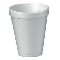 Dart - Foam Cup, White, 10 oz, 3.9&quot; Height