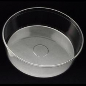 Dome Lid, 10&quot; Round, 80 oz Tub, 2.5&quot; Height