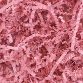 Krinkle Light Pink Paper Shreds, 10 Lb Case