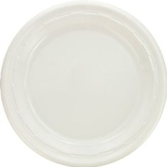 Dart - Plate, High Impact, 10&quot; White Plastic