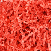 Krinkle Red Paper Shreds, 10 Lb Case