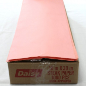 Steak Platter Paper, 10x30 Pink, 1000 count