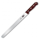 Victorinox Swiss Army - Bread Knife, 12&quot; Wavy Edge Blade with Wood Handle, each
