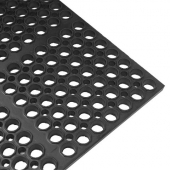 Cactus Mat - VIP Floor Mat, 29x39 Black Heavy Duty Rubber, Anti-Fatigue and Anti-Slip