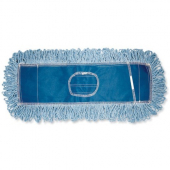 Boardwalk - Dust Mop Head, 45x5 Blue Cotton/Synthetic Blend