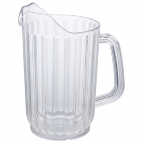 Winco - Water Pitcher, 32 oz Clear PC Plastic