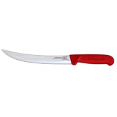 Omcan - Breaking Knife, 8&quot; with Red PP Handle
