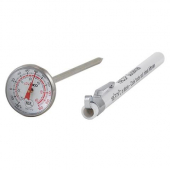Winco - Pocket Thermometer, -40-180 degrees F, 1&quot; Dial and 5&quot; Probe Length