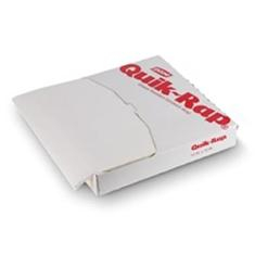 Quik-Rap Highly Grease Resistant White Sandwich Paper, 15x16