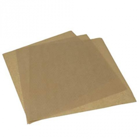 Wax Paper, Grease Resistant, Natural Color, 12x12