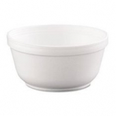 Dart - Foam Bowl, White, 12 oz