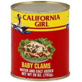 Whole Baby Clams