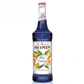 Monin - Blue Curacao Syrup, 12/750 mL