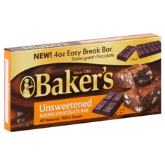 Baker&#039;s - Unsweetened Chocolate