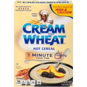 Cream of Wheat Cereal, Original 1-Minute Stovetop, 12/28 oz