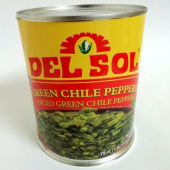 Del Sol - Diced Chile Peppers, 12/28 ox