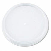 Dart - Lid, Vented, Fits 12 oz container/cup, White Plastic