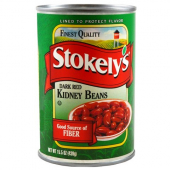 Stokely&#039;s - Dark Red Kidney Beans, 24/15.5 oz