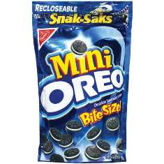 Nabisco - Mini Oreo Cookie Snak Saks