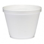 Dart - Food Container, Foam White, 2.7&quot; Height, 12 oz
