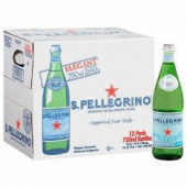 San Pellegrino - Sparkling Water, 12/25 oz (750 ml)