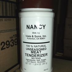 Nancy Brand - Meat Tenderizer, Unseasoned