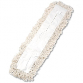 Boardwalk - Dust Mop Head, 36x5 White Hygrade Cotton, Industrial