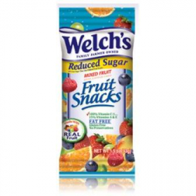 Welch&#039;s - Mixed Fruit Reduce Sugar Fruit Snacks