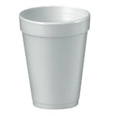 Dart - Foam Cup, White, 14 oz, 4.8&quot; Height